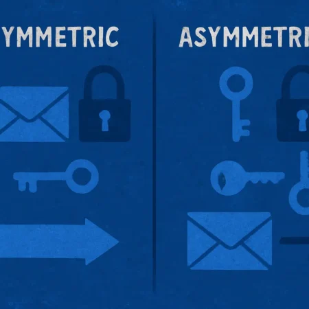 Perbandingan Enkripsi Symmetric vs. Asymmetric