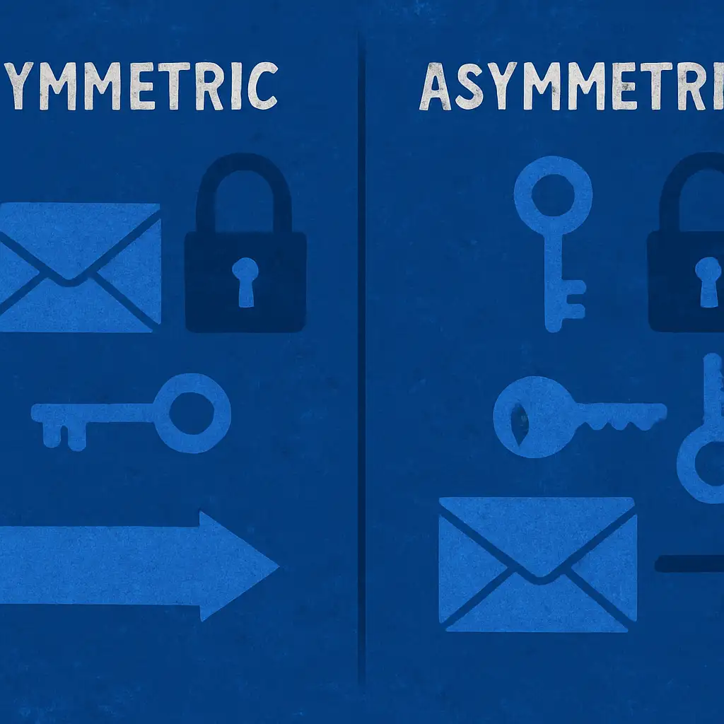 Perbandingan Enkripsi Symmetric vs. Asymmetric